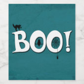 Boo! Weinetikett (Einzelnes Label)