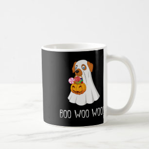 Boo Woo Fun Niedliches Halloween Ghost Dog Women T Kaffeetasse