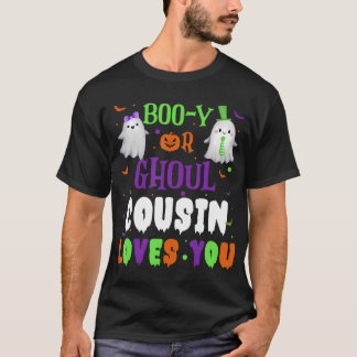 Boo-Y oder Ghoul Cousin Lieben Sie Baby Boo Hallow T-Shirt