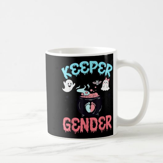 Boo-y oder Ghoul Geschlecht Enthüllung Shirt Hüter Kaffeetasse (Rechts)