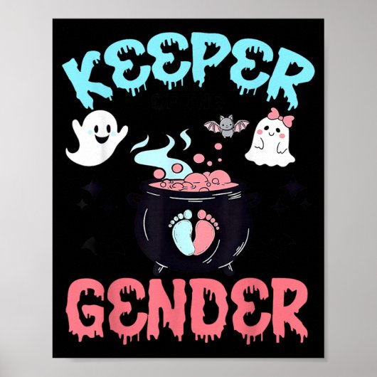 Boo-y oder Ghoul Geschlecht Enthüllung Shirt Hüter Poster (Vorne)