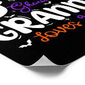 Boo-y oder Ghoul Granny Lieben Sie Spooky Ghost Ge Poster (Ecke)