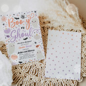 Boo-y oder Ghoul Halloween Ghost Gender Reveal Par Einladung