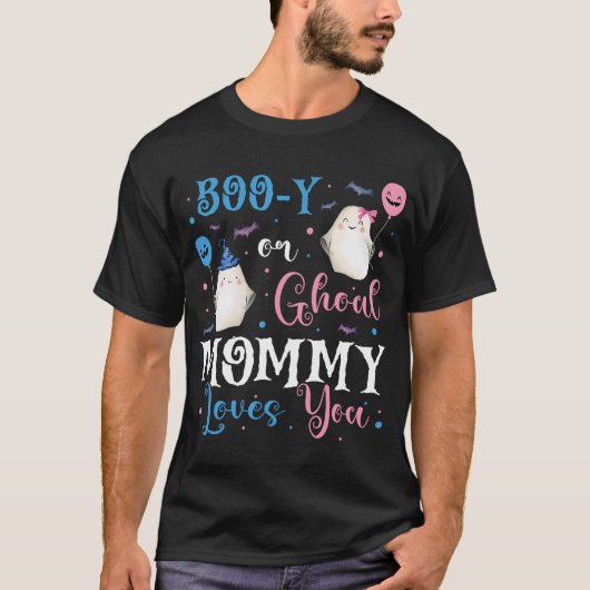 Boo-Y oder Ghoul Mommy Lieben Sie Baby Boo Hallowe T-Shirt (Vorderseite)