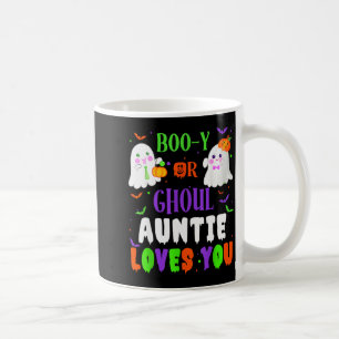 Boo-y oder Ghoul Tante liebt dich Boo Halloween Ba Kaffeetasse