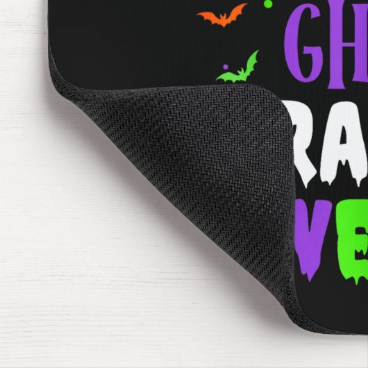 Boo-y Or Ghoul Grandpa Loves You Boo Halloween Bab Mousepad (Ecke)