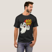 Boo Yah Ghost Flex - Halloween T-Shirt (Vorne ganz)