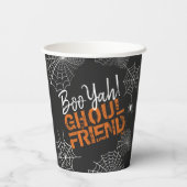 Boo Yah Ghoul Friend Halloween ID684 Pappbecher (Rückseite)