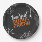 Boo Yah Ghoul Friend Halloween ID684 Pappteller (Vorderseite)