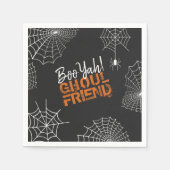 Boo Yah Ghoul Friend Halloween ID684 Serviette (Vorderseite)