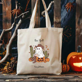 Boo Y'all Custom Halloween Western Tote Bag Tragetasche