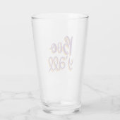 Boo Y'all Glas (Rückseite)
