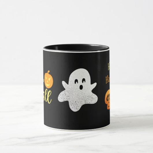 Boo Y'all Halloween Ghost Tasse (Zentrum)