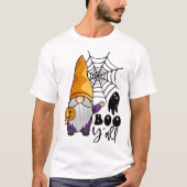 Boo Y'all Halloween Gnome T-Shirt (Vorderseite)