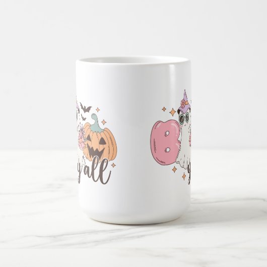 Boo Y'All Halloween Kaffeetasse (Mittel)