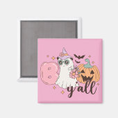 Boo Y'All Halloween Magnet (Vorderseite/Rückseite)