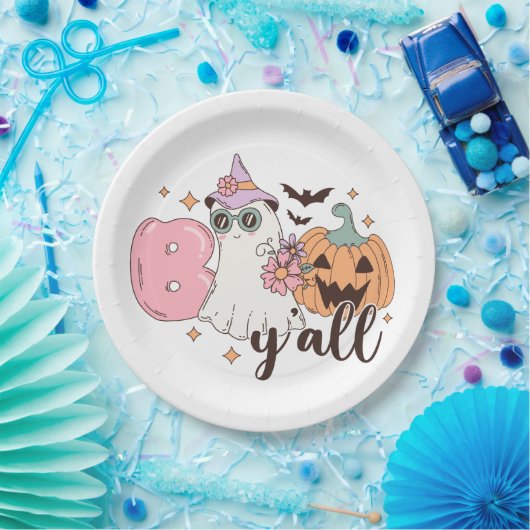 Boo Y'All Halloween Pappteller (Party)