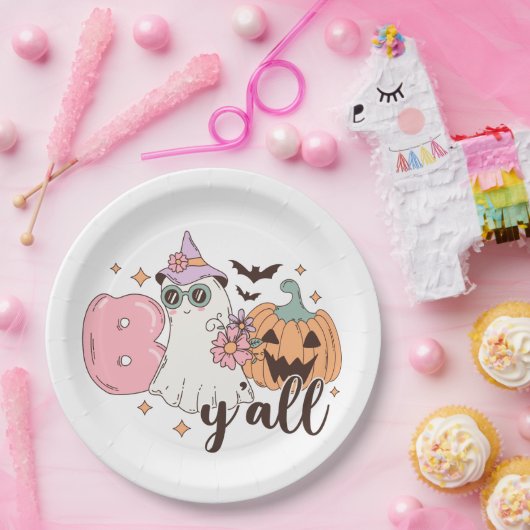 Boo Y'All Halloween Pappteller (Party)