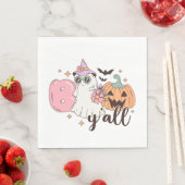 Boo Y'All Halloween Serviette (Beispiel)