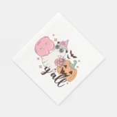 Boo Y'All Halloween Serviette (Ecke)