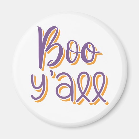Boo Y'all Magnet (Vorne)