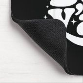 Boo Y'all Southern Retro Halloween Quote Saying Ba Mousepad (Ecke)