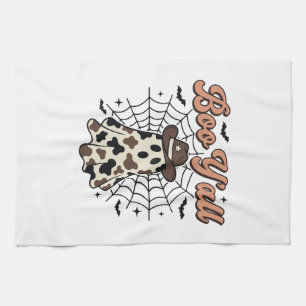 Boo Yall Western Geist Halloween Design Geschirrtuch