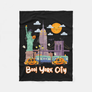Boo York City Halloween 2026 New York Geist Fleecedecke