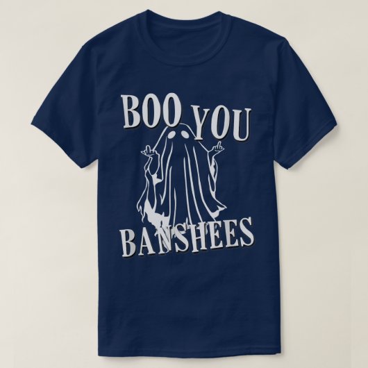 Boo You Banshees T-Shirt (Design vorne)