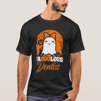 Boo Zahnarzt Halloween Kostüm Dental Squad Kürbis T-Shirt