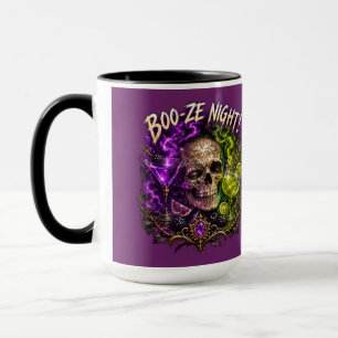 Boo Ze Night Gothic-Schädel-Cocktail  Tasse