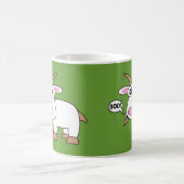 Boo! Ziege Kaffeetasse (Mittel)