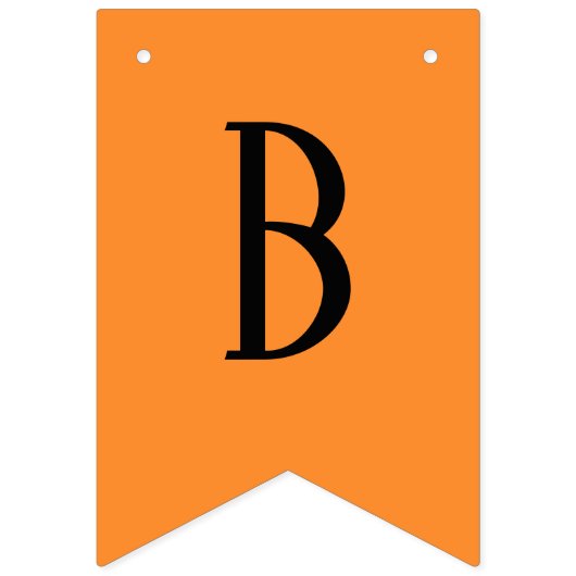 Boo zu dir Custom Halloween Wimpelkette (Zweite Fahne)