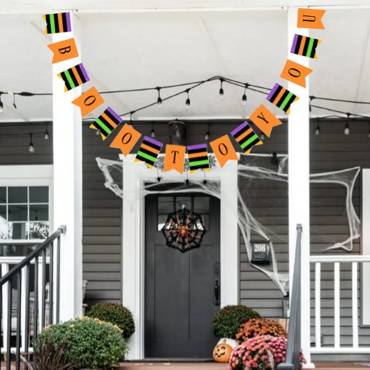 Boo zu dir Custom Halloween Wimpelkette