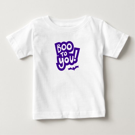 Boo zu Dir Halloween-Shirt Baby T-shirt (Vorderseite)