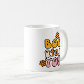 Boo zu dir Niedlich Halloween Kaffeetasse (VorderseiteRechts)