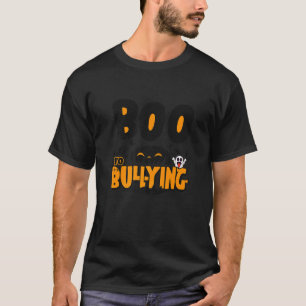 Boo zu schikanieren Ghost Pumpkin Orange Anti-Bull T-Shirt