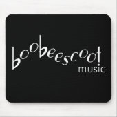 Boobeescoot Musik-Mausunterlage Mousepad (Vorne)
