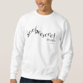 Boobeescoot Musik-Sweatshirt Sweatshirt (Vorderseite)
