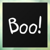 Booblack niedliche handgeschriebene Typografie Hal Fensteraufkleber (Blatt 3)