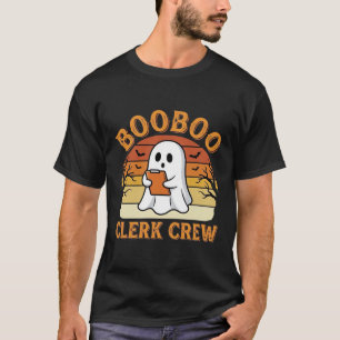 Booboo Clerk Crew Halloween-Geisterdesign_1 T-Shirt
