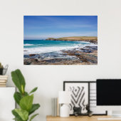 Boobys Bay Beach |England Poster (Heimbüro)