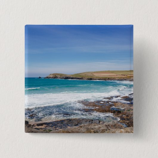Boobys Bucht-Strand |England Button (Vorderseite)