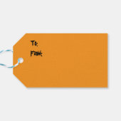 BooF - Bruno der Hexenhund Geschenkanhänger (Rückseite Horizontal)