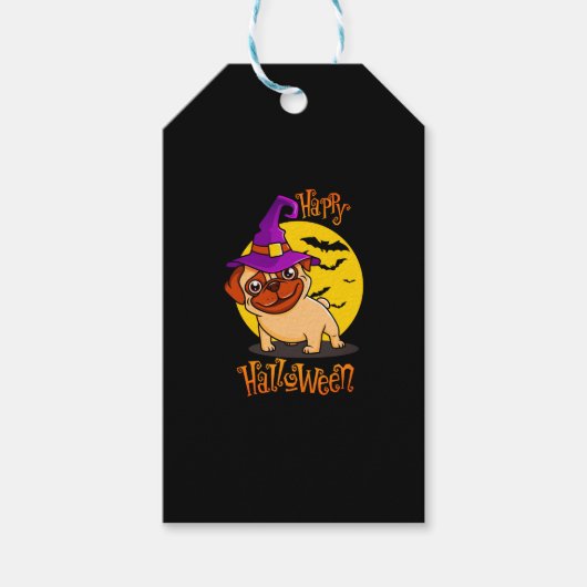 BooF - Bruno der Hexenhund Geschenkanhänger (Vorderseite)