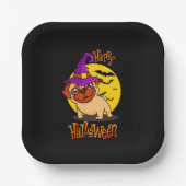 BooF - Bruno der Hexenhund Pappteller (Vorderseite)