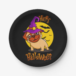 BooF - Bruno der Hexenhund Pappteller