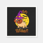 BooF - Bruno der Hexenhund Serviette (Vorderseite)