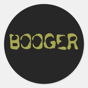 Booger-Aufkleber Runder Aufkleber