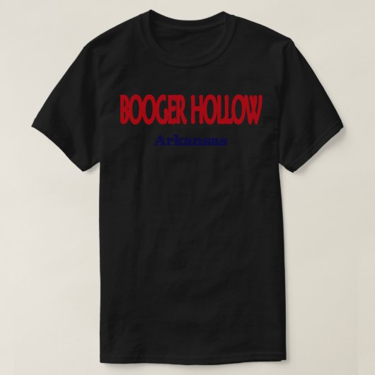 Booger Hollow Arkansas TShirt (Design vorne)
